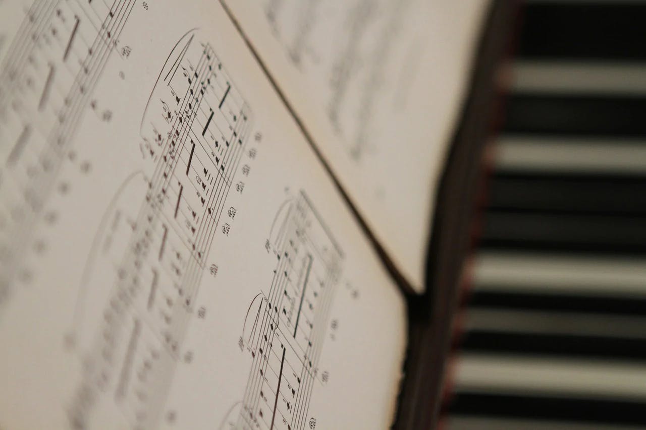 Special Edition Sheet Music Book Banner